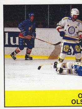 1985-86 Panini Hockey Elitserien (Swedish) Stickers #127 Ove Olsson Front