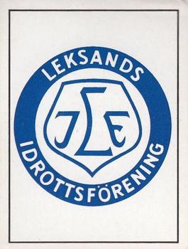 1985-86 Panini Hockey Elitserien (Swedish) Stickers #131 Logo Front