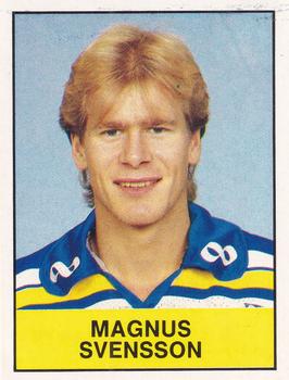 1985-86 Panini Hockey Elitserien (Swedish) Stickers #136 Magnus Svensson Front