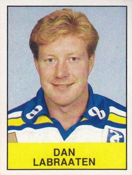 1985-86 Panini Hockey Elitserien (Swedish) Stickers #147 Dan Labraaten Front