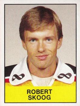 1985-86 Panini Hockey Elitserien (Swedish) Stickers #156 Robert Skoog Front