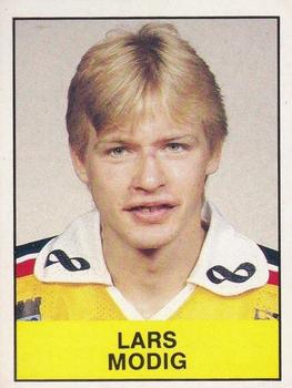 1985-86 Panini Hockey Elitserien (Swedish) Stickers #157 Lars Modig Front