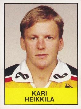 1985-86 Panini Hockey Elitserien (Swedish) Stickers #161 Kari Heikkilä Front