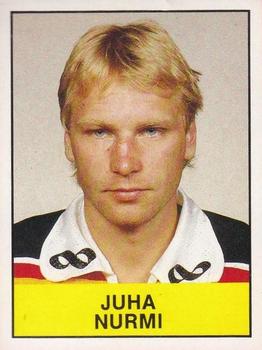 1985-86 Panini Hockey Elitserien (Swedish) Stickers #169 Juha Nurmi Front