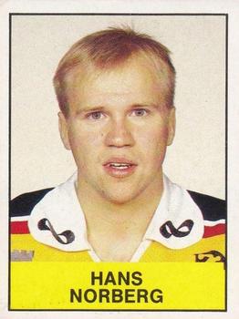 1985-86 Panini Hockey Elitserien (Swedish) Stickers #174 Hans Norberg Front