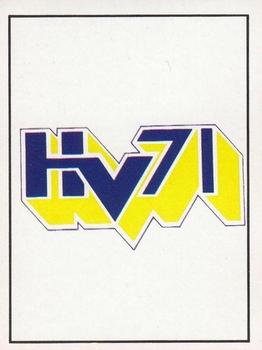 1985-86 Panini Hockey Elitserien (Swedish) Stickers #175 Logo Front