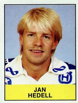 1985-86 Panini Hockey Elitserien (Swedish) Stickers #182 Jan Hedell Front