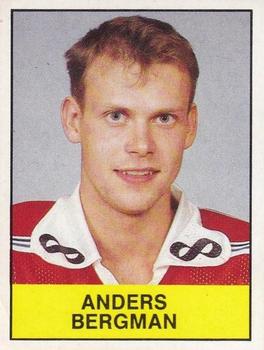 1985-86 Panini Hockey Elitserien (Swedish) Stickers #199 Anders Bergman Front