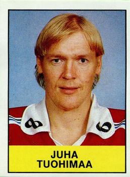 1985-86 Panini Hockey Elitserien (Swedish) Stickers #205 Juha Tuohimaa Front