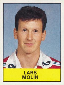 1985-86 Panini Hockey Elitserien (Swedish) Stickers #216 Lars Molin Front