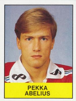 1985-86 Panini Hockey Elitserien (Swedish) Stickers #218 Pekka Arbelius Front