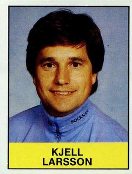 1985-86 Panini Hockey Elitserien (Swedish) Stickers #220 Kjell Larsson Front
