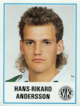 1987-88 Panini Ishockey (Swedish) Stickers #266 Hans-Rickard Andersson Front