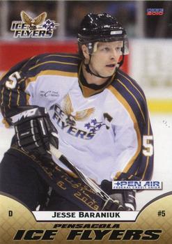2009-10 Choice Pensacola Ice Flyers (SPHL) #01 Jesse Baraniuk Front