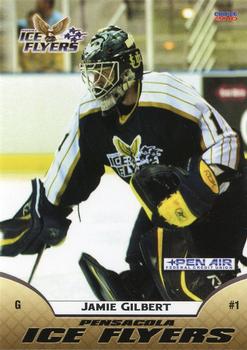 2009-10 Choice Pensacola Ice Flyers (SPHL) #07 Jamie Gilbert Front