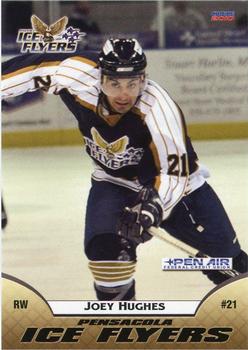 2009-10 Choice Pensacola Ice Flyers (SPHL) #09 Joey Hughes Front
