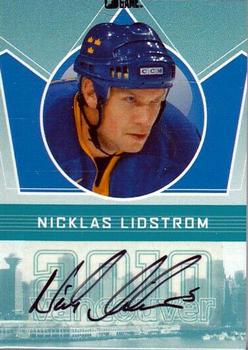 2009-10 In The Game Vancouver Olympics - Autographs #A-NL Nicklas Lidstrom Front