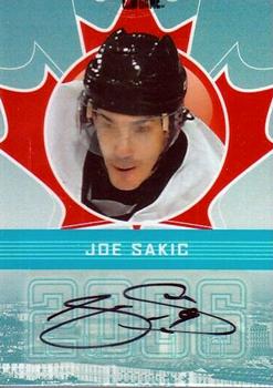 2009-10 In The Game Vancouver Olympics - Autographs #A-JS Joe Sakic Front