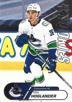 2020-21 Upper Deck NHL Star Rookies Box Set #18 Nils Hoglander Front