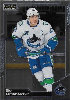 2020-21 O-Pee-Chee Platinum #41 Bo Horvat Front