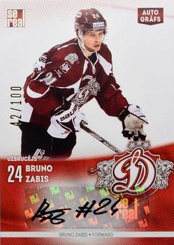 2015-16 Sereal Dinamo Riga - Autographs #AUT-BZ Bruno Zabis Front