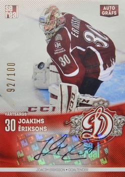 2015-16 Sereal Dinamo Riga - Autographs #AUT-JE Joacim Eriksson Front