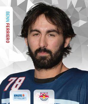 2015-16 Playercards Stickers (EBEL) #009 Benn Ferriero Front