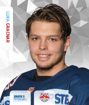 2015-16 Playercards Stickers (EBEL) #010 Luka Gracnar Front