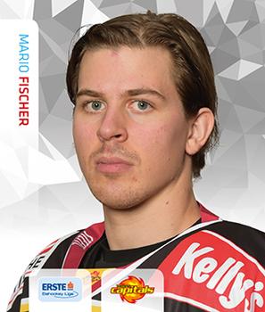 2015-16 Playercards Stickers (EBEL) #035 Mario Fischer Front