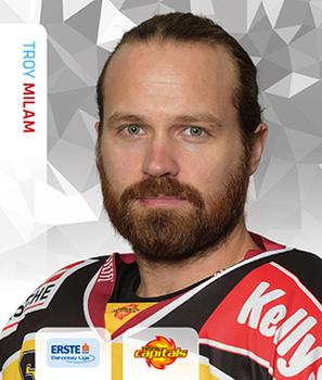 2015-16 Playercards Stickers (EBEL) #047 Troy Milam Front