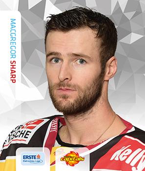2015-16 Playercards Stickers (EBEL) #053 MacGregor Sharp Front