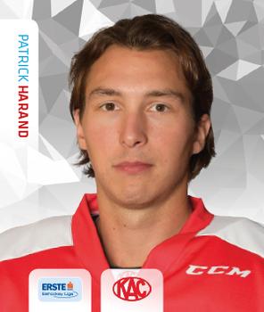 2015-16 Playercards Stickers (EBEL) #091 Patrick Harand Front
