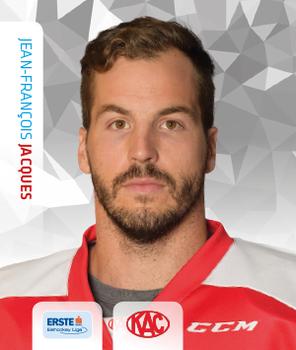 2015-16 Playercards Stickers (EBEL) #093 Jean-Francois Jacques Front