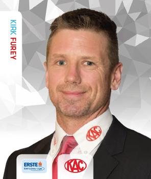 2015-16 Playercards Stickers (EBEL) #112 Kirk Furey Front