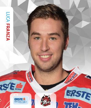 2015-16 Playercards Stickers (EBEL) #121 Luca Franza Front