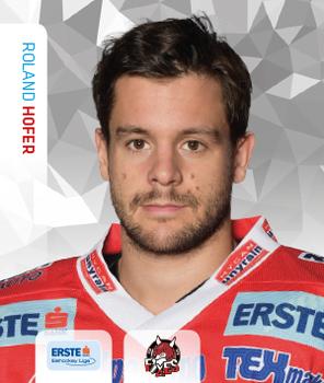 2015-16 Playercards Stickers (EBEL) #123 Roland Hofer Front
