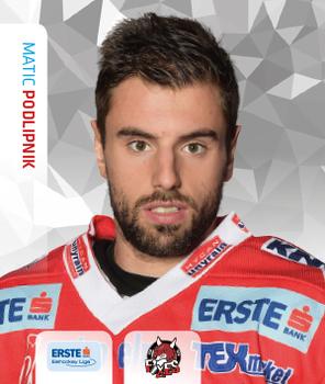 2015-16 Playercards Stickers (EBEL) #129 Matic Podlipnik Front