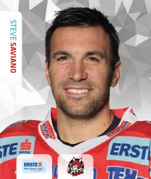 2015-16 Playercards Stickers (EBEL) #132 Steve Saviano Front
