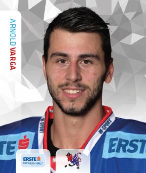 2015-16 Playercards Stickers (EBEL) #137 Arnold Varga Front