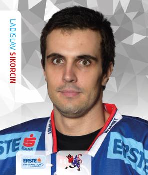 2015-16 Playercards Stickers (EBEL) #151 Ladislav Sikorcin Front