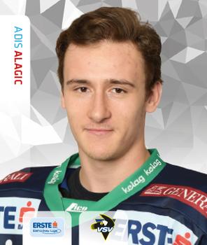 2015-16 Playercards Stickers (EBEL) #189 Adis Alagic Front
