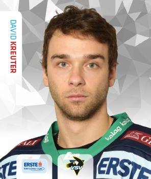 2015-16 Playercards Stickers (EBEL) #197 David Kreuter Front