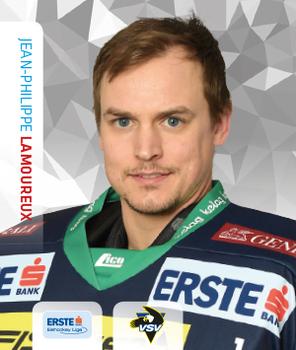 2015-16 Playercards Stickers (EBEL) #198 Jean-Philippe Lamoureux Front