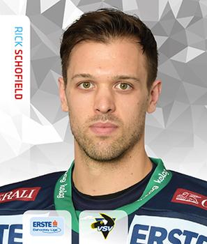 2015-16 Playercards Stickers (EBEL) #208 Rick Schofield Front