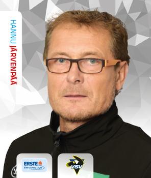 2015-16 Playercards Stickers (EBEL) #211 Hannu Järvenpää Front