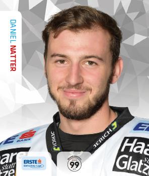 2015-16 Playercards Stickers (EBEL) #224 Daniel Natter Front