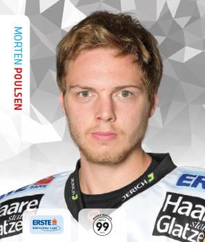 2015-16 Playercards Stickers (EBEL) #231 Morten Poulsen Front