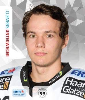 2015-16 Playercards Stickers (EBEL) #233 Clemens Unterweger Front