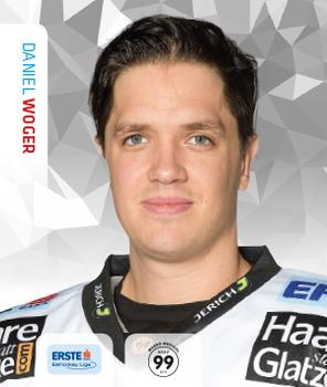 2015-16 Playercards Stickers (EBEL) #235 Daniel Woger Front