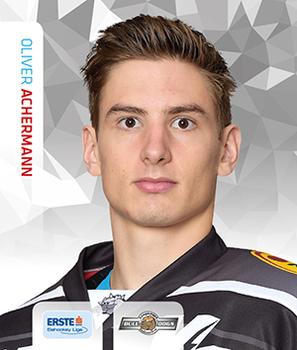 2015-16 Playercards Stickers (EBEL) #241 Oliver Achermann Front